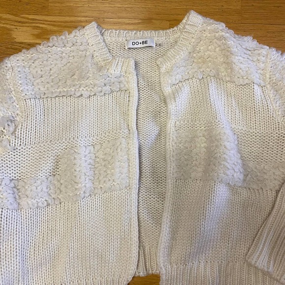 Do + Be Fringe Wool Neutral Western Cropped Bohemian Coastal Cowgirl Car… - Picture 2 of 5